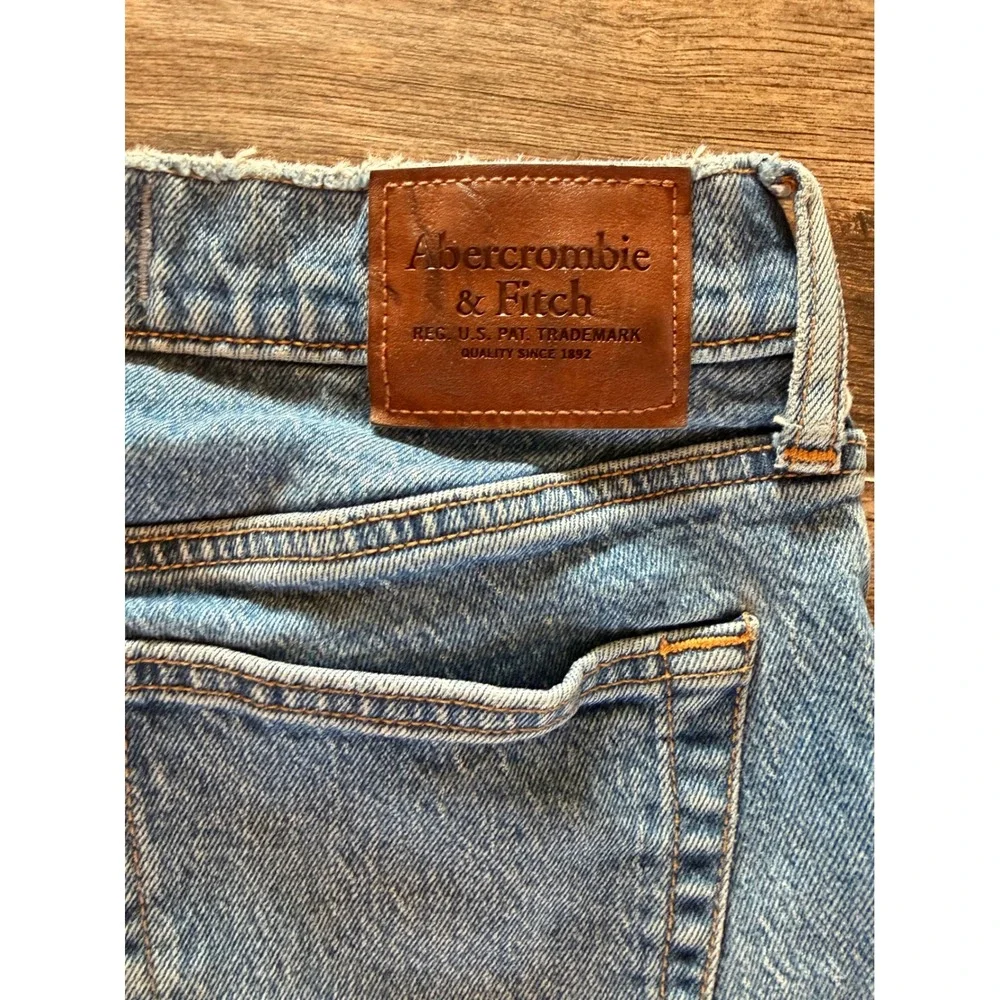Abercrombie‎ & Fitch A&F Vintage Stretch Straight Jeans Mens 28x28 Medium Wash